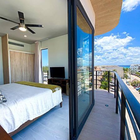 Beautiful + Luxury + Ocean View + Pool Leilighet Playa del Carmen Eksteriør bilde