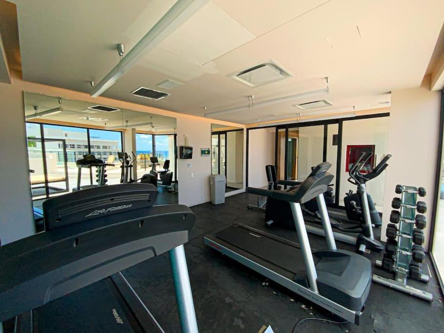 Beautiful + Luxury + Ocean View + Pool Leilighet Playa del Carmen Eksteriør bilde