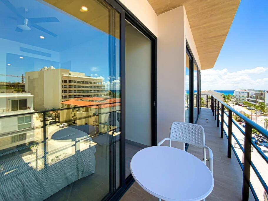 Beautiful + Luxury + Ocean View + Pool Leilighet Playa del Carmen Eksteriør bilde