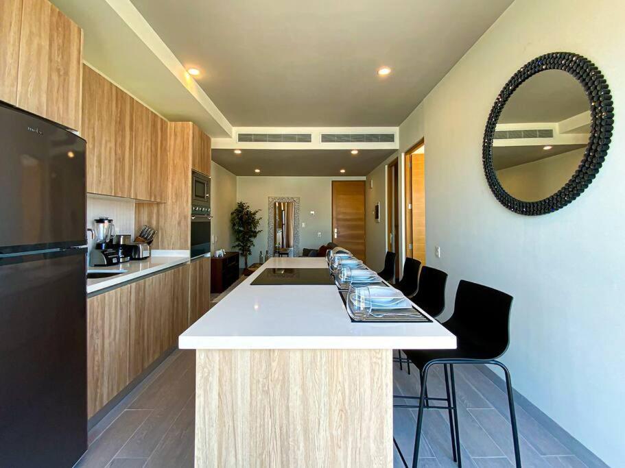 Beautiful + Luxury + Ocean View + Pool Leilighet Playa del Carmen Eksteriør bilde