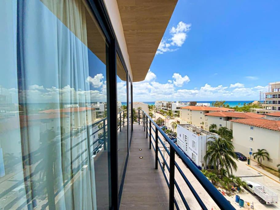 Beautiful + Luxury + Ocean View + Pool Leilighet Playa del Carmen Eksteriør bilde