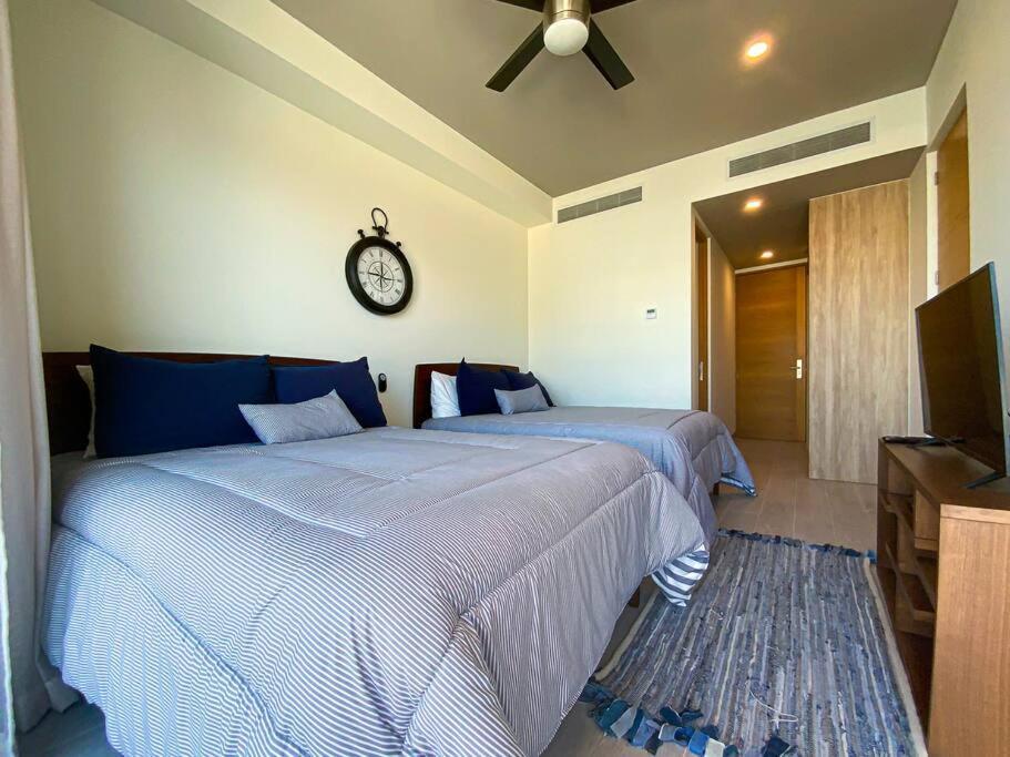 Beautiful + Luxury + Ocean View + Pool Leilighet Playa del Carmen Eksteriør bilde